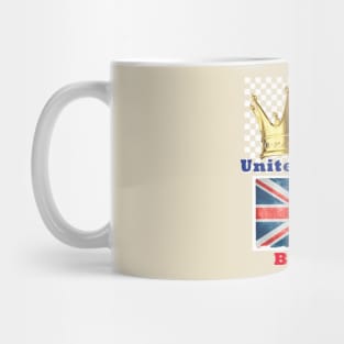 British crown and flag Mug